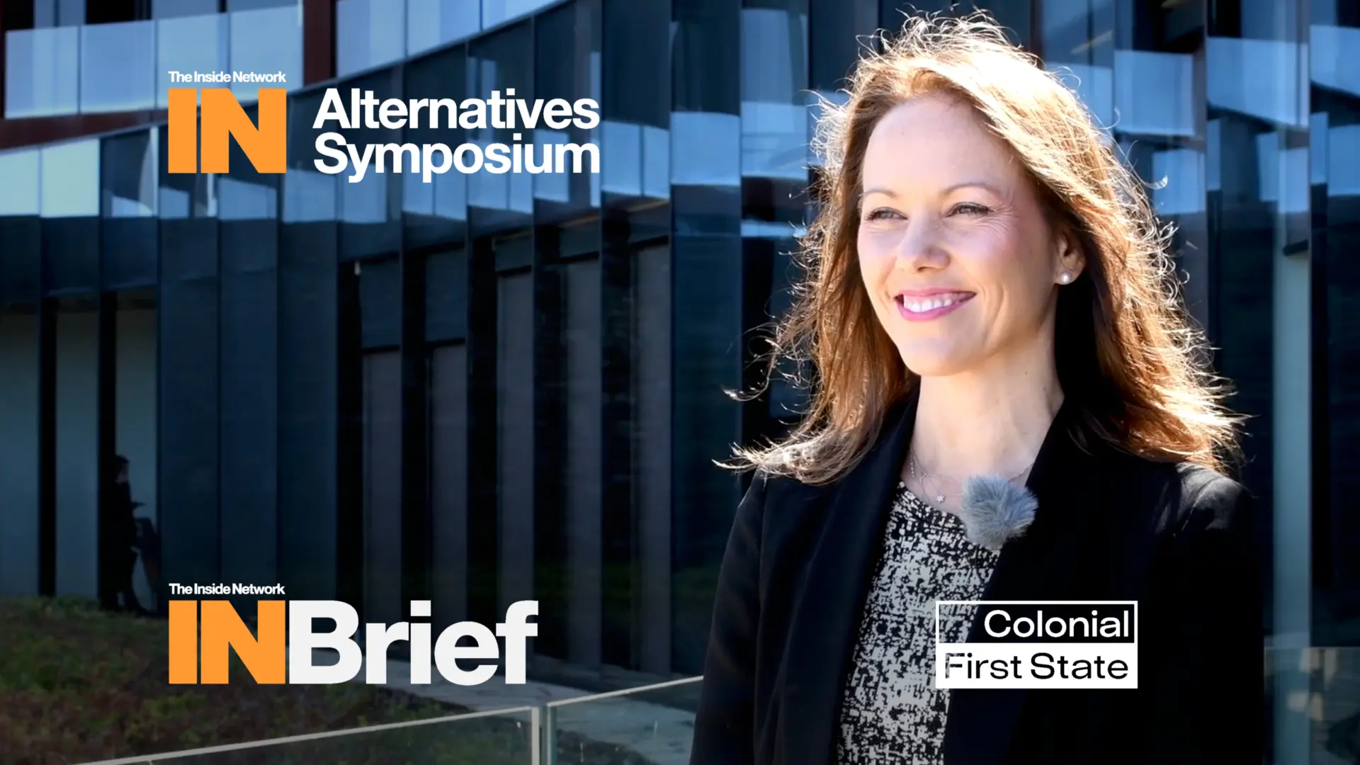 Alternatives Symposium 2026: INBrief with Chloé Brayne from Colonial First State